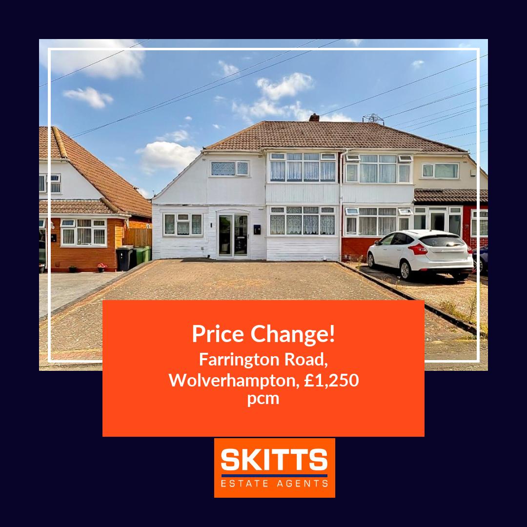 homesatSkitts's tweet photo. 📍Farrington Road, Wolverhampton
🏡 3 bed Semi-detached House, £1,250 pcm
https://t.co/bgAx4GLGdk

#skitts #propertyforsale #greatbridge #tipton #dudley #westbromwich https://t.co/ZBZovtRoKW