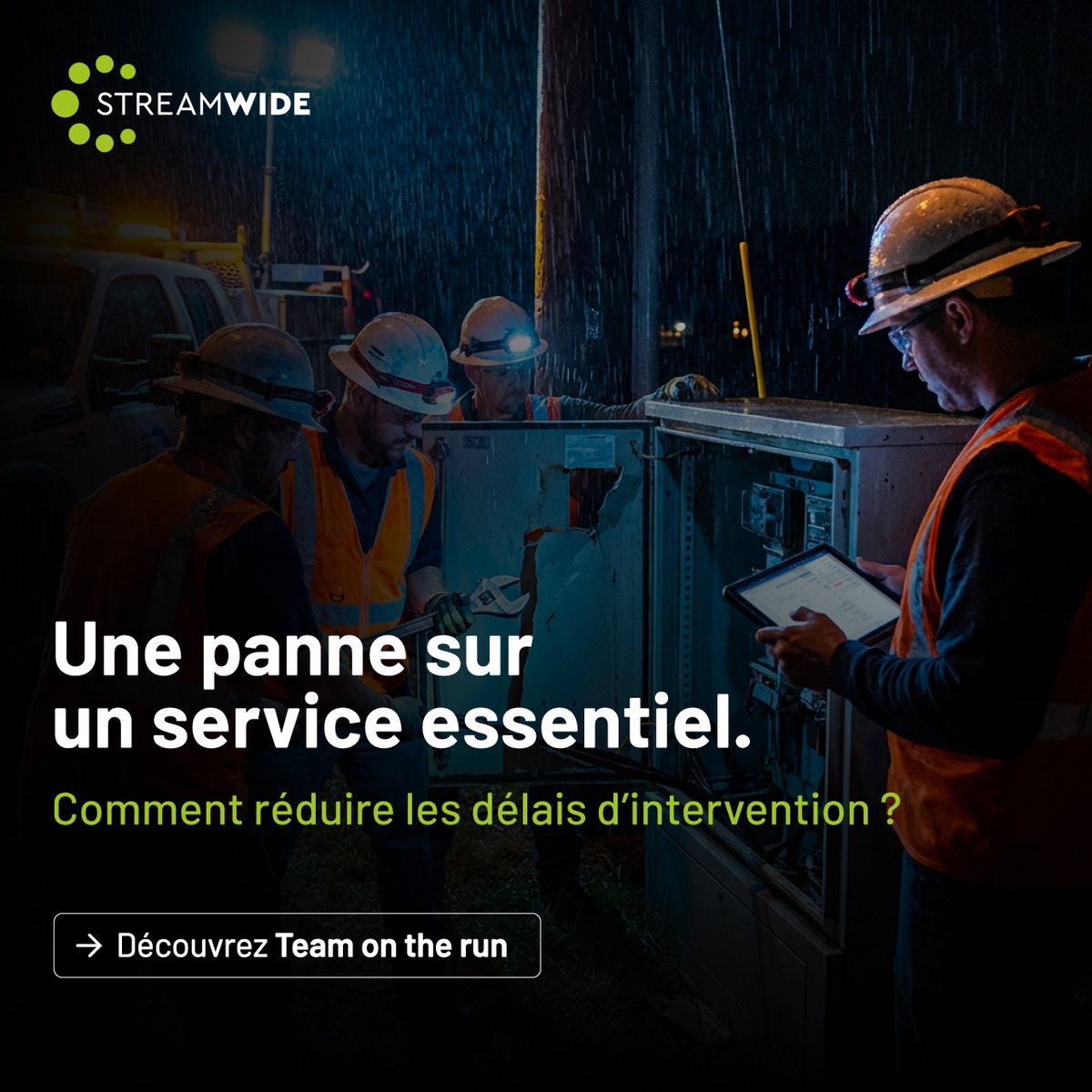 STREAMWIDE's tweet photo. Dans les services essentiels, une interruption peut rapidement impacter la qualité de service, la sécurité et la continuité attendue par les usagers.

👉 Découvrez comment Team on the run peut optimiser vos opérations terrain : https://t.co/9XTC3RxhjF https://t.co/RSfznDaxc2