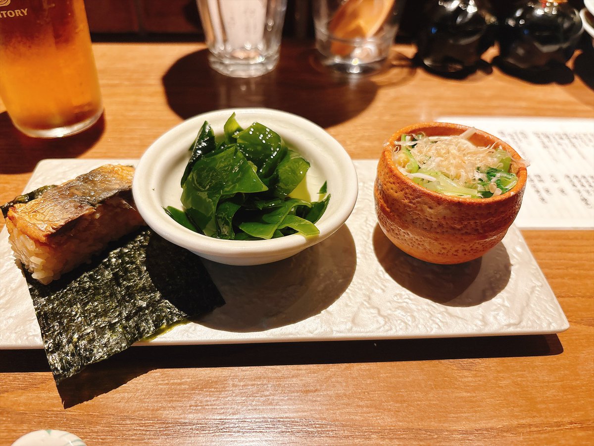 instanoob19's tweet photo. 今度は学芸大学のワンコイン魚金行ったけど、マジで素晴らしい
お通しから美味いんだ😋 https://t.co/3EvhQ5tWaC