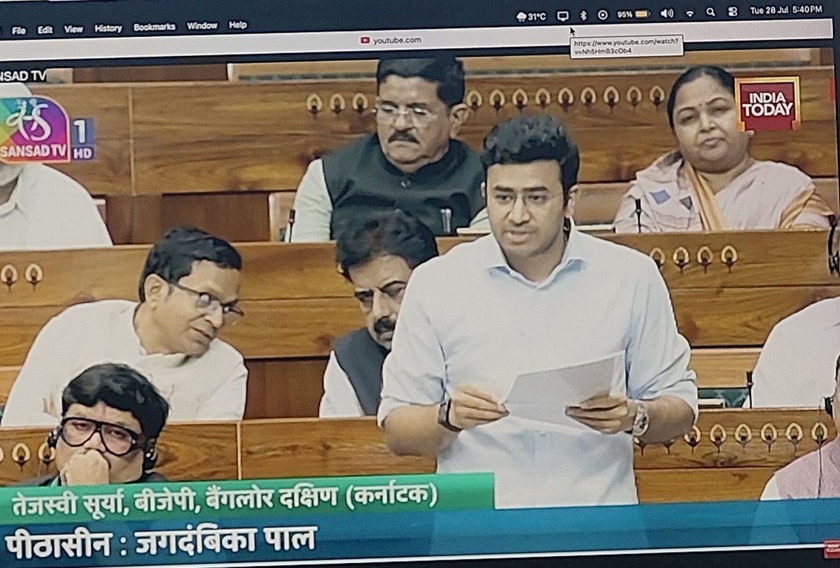 Gopalreso's tweet photo. @Tejasvi_Surya speech was a genuine reflection on the transformation our education system needs. Irrespective of political affiliation, it offered some of the finest and most practical suggestions for reform.
Gen Z can easily relate to many of the challenges &amp; solns he hghlted. https://t.co/99cdaQuqgW