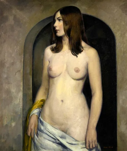Norb_Lawrence's tweet photo. Leon Kroll - Nude Dorothy, 1924 https://t.co/NfvOQdEaXp