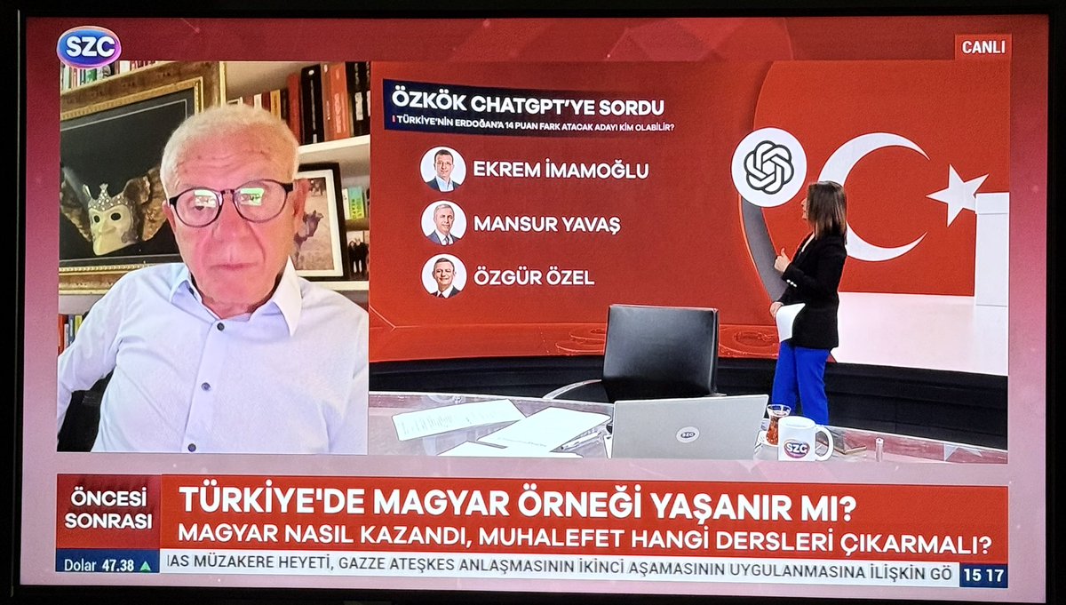 veganzulal's tweet photo. Yıllarca AKP’ye destek vererek Türkiye’nin bugünlere gelmesinde epeyce katkısı olan liberal Ertuğrul Özkök, muhalif sanılan Sözcü TV’de gündemi yorumluyor. 

Halkı uyutma girişimlerine devam… https://t.co/i9mEcuwpc6