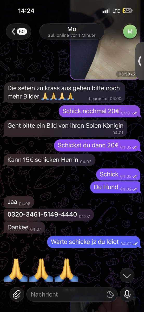 herrinDilaraa's tweet photo. Ich bin wieder da ihr kleinen schlampen freut euch 😂 https://t.co/tY68HU5eHY