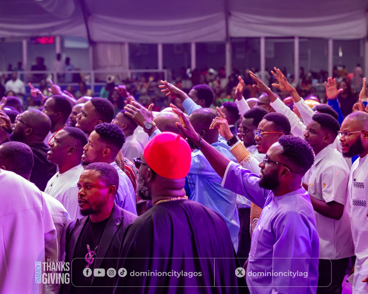 dominioncitylag's tweet photo. The men were not left out, they came out in their numbers to honour God with heartfelt thanksgiving for His unfailing faithfulness, divine protection, and abundant blessings in the first half of the year. 🙌🏽
#DCLagosHq #DominionCity #Shabach #MidyearThanksgiving https://t.co/XiYKMXx4sl
