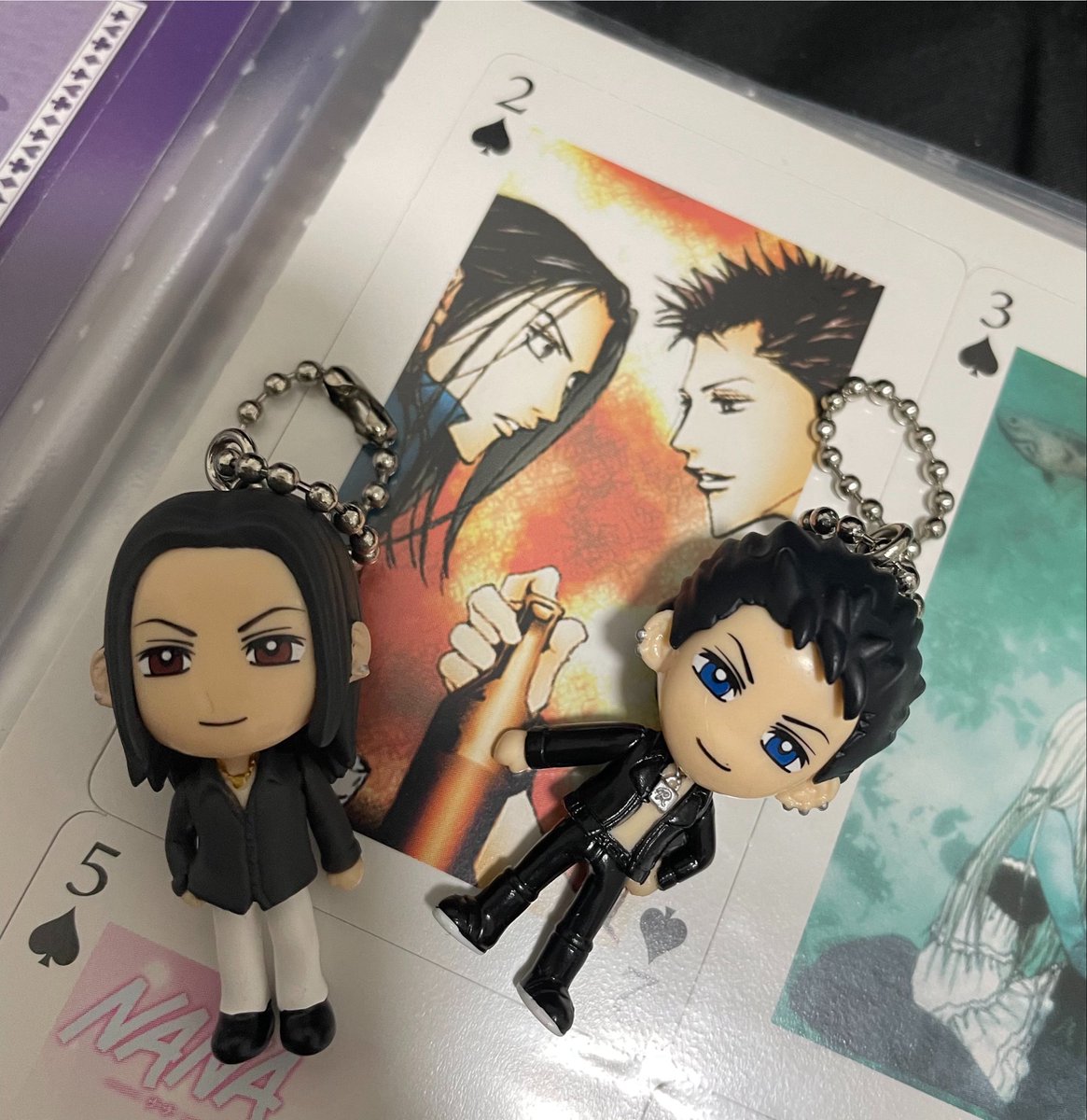 9hxxa's tweet photo. 矢沢あいの中でもNANAだけは当時の付録やガチャとか、とにかく集めまくってたから家に沢山ある❣️
DSも、PSPのカセットもとにかくなんでも持ってるけど、勿体なくてほとんど箱で全て保管してる^_^ https://t.co/yJbNui5pS1