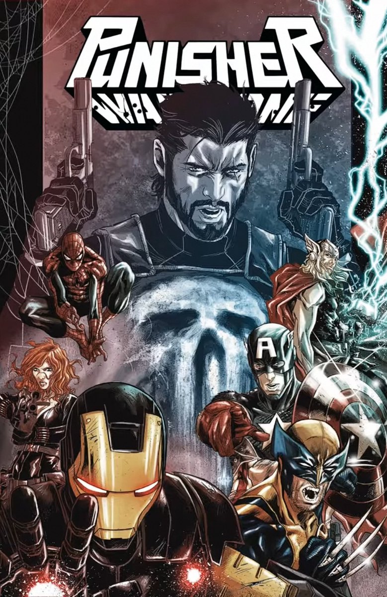 iREUS_SA's tweet photo. Marvel announced Punisher: Enter the War Zone Omnibus, collecting Greg Rucka and Marco Checchetto's run

Releases in April 2027 https://t.co/9MuKK3A4Ad