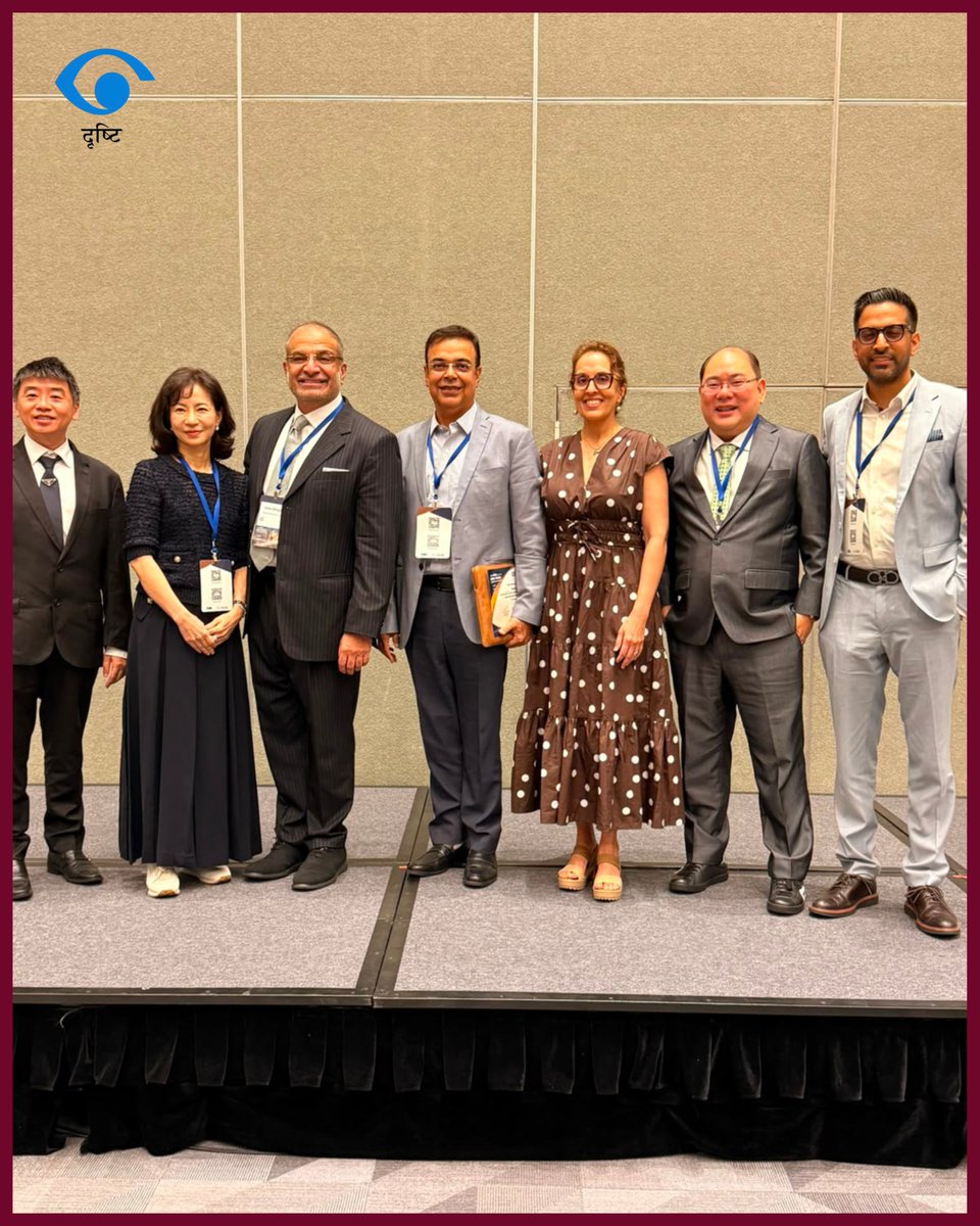 DrishtiEyeInst's tweet photo. Congratulations to Dr. Gaurav Luthra on being inducted into the International Council of ISRS at the ISRS–TSRS 2026 Annual Meeting, Taipei, in recognition of his contributions to refractive surgery.

#ISRS #TSRS2026 #RefractiveSurgery #Ophthalmology https://t.co/khUB7ZW8GN