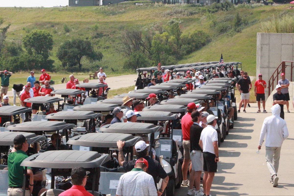 MSUBeaversFB's tweet photo. Awesome turnout for
The 1st Annual
Beaver Football Kickoff Classic
🦫⛳️ https://t.co/d9MXkwv69j