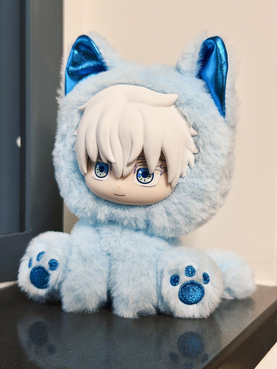 gomimasen's tweet photo. EAKI 呪術廻戦五条悟ねこ 🐱 🥰 https://t.co/gLSJGEho5c