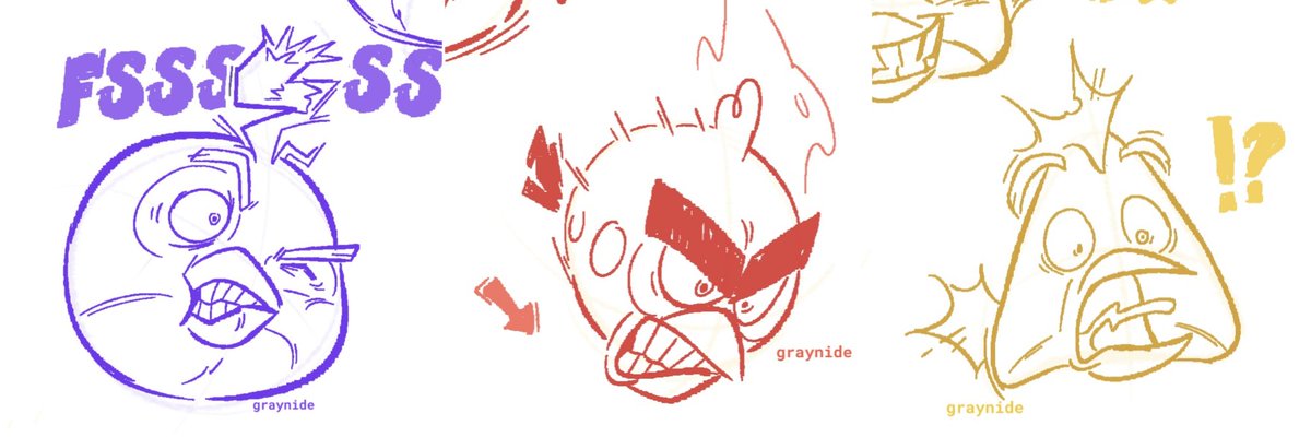 graynide's tweet photo. i kinda love it when they look manic wao #angrybirds https://t.co/NB09vTMvyw