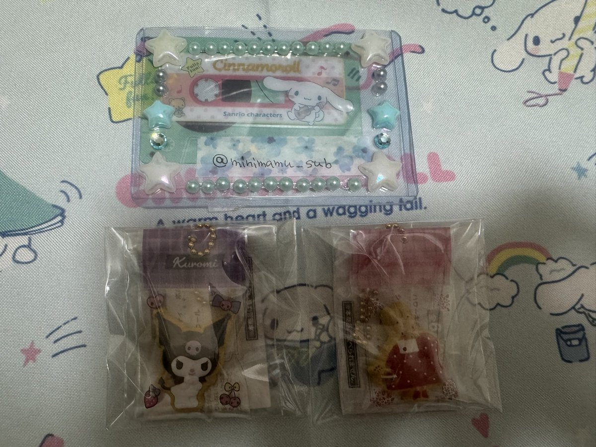 minimamu_sub's tweet photo. サンリオキャラクターズ 手作りおやつチャーム アイシングクッキー &amp; パッケージ ガチャ 交換 買取

 【譲】
クロミ
マロンクリーム

 【求】
ポムポムプリン
ポチャコ

プリン優先。
郵送交換希望。
検索からでもお気軽にお声がけください。 https://t.co/trfzgHbh03