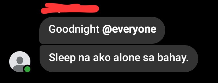 ruminate_always's tweet photo. womp womp

like- sinend niyo to sa family gc namin and no one replied 😭😭😭

gurl if hes not getting the vibe that his own family hates his then hes just dumb ☺️☺️☺️

like not you acting woe is me tapos a little birdie told me (my ate) na nagaway kayo ni mama a few days ago 💀 https://t.co/59ze4x0Tl6