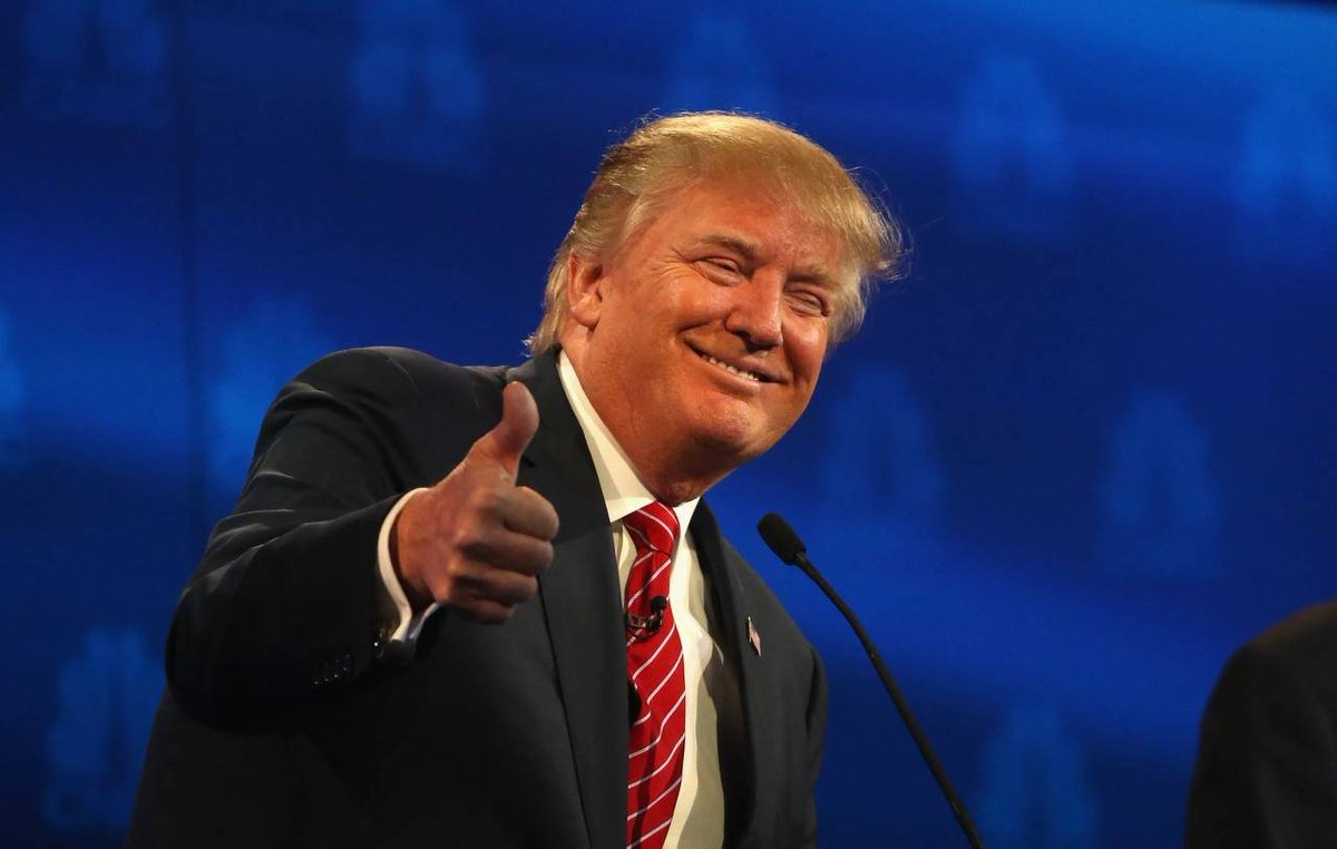 Headibyte's tweet photo. 🇺🇸STUNNING: Donald Trump has earned more in his first two years back in office than during the previous 60 years of his life.

Despite this, Trump told CNBC:
"I gave up my salary. I don’t take a salary, Im the first President to do so" https://t.co/NTJoigjaVG