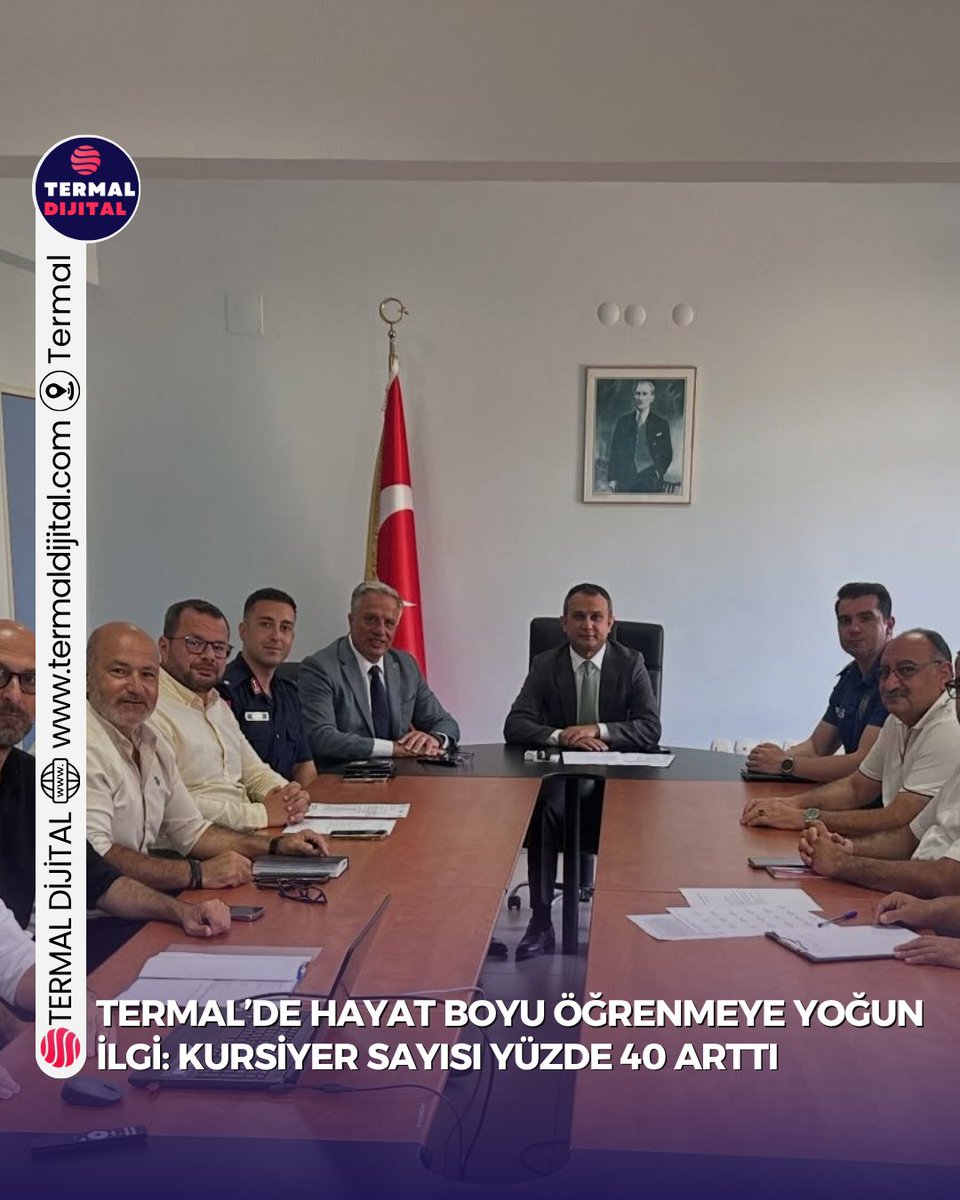 termaldijital's tweet photo. Termal’de Halk Eğitim kurslarına ilgi yüzde 40 arttı

2025-2026 döneminde açılan 79 kurstan 1.020 kadın ve 283 erkek olmak üzere toplam 1.303 vatandaş faydalandı. Yeni dönemde kurs çeşitliliğinin artırılması hedefleniyor.

🌐 https://t.co/AFI8VuiBFv https://t.co/fxy95ff0uT
