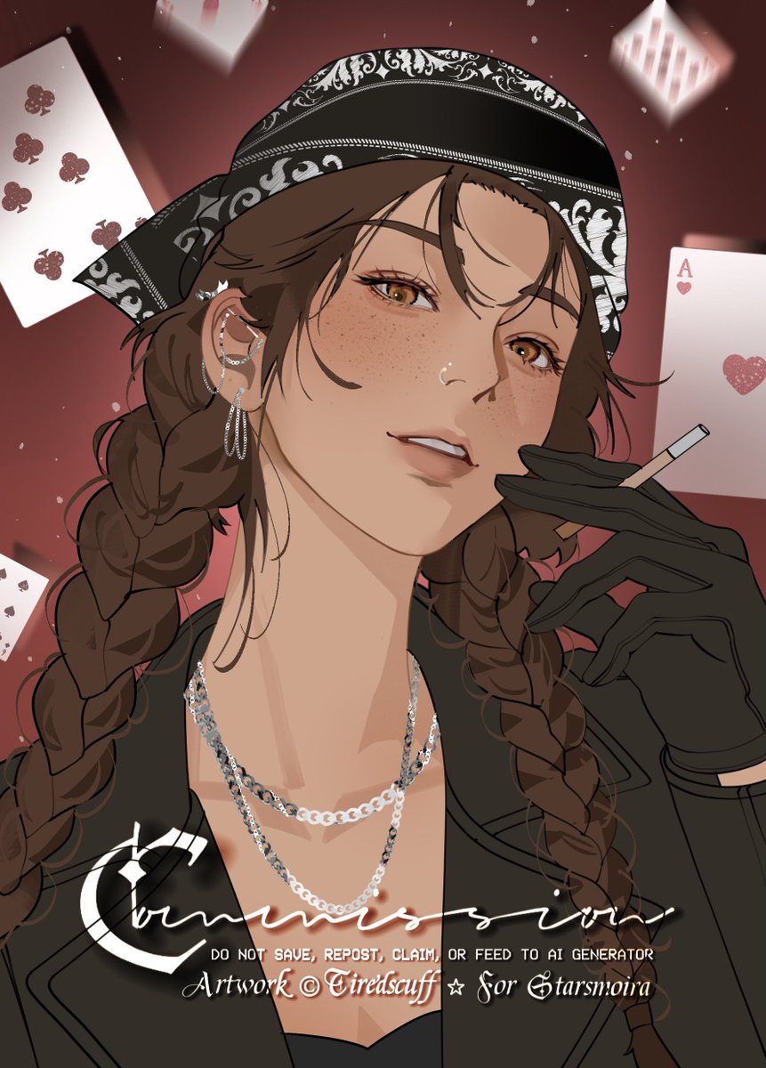 starsmoira's tweet photo. (🃏♟️)

Amora Marié Beaufort,
The Heiress of Beaufort Family.

artwork by © tiredscuff 
commissioned by miruelle. https://t.co/8Apz9VNZsj