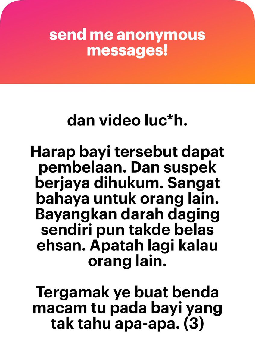 meinmokhtar's tweet photo. Seram nyaaa baca huhu https://t.co/wJwJF8ZTGJ
