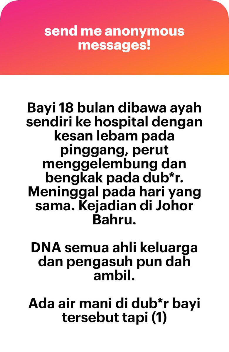 meinmokhtar's tweet photo. Seram nyaaa baca huhu https://t.co/wJwJF8ZTGJ