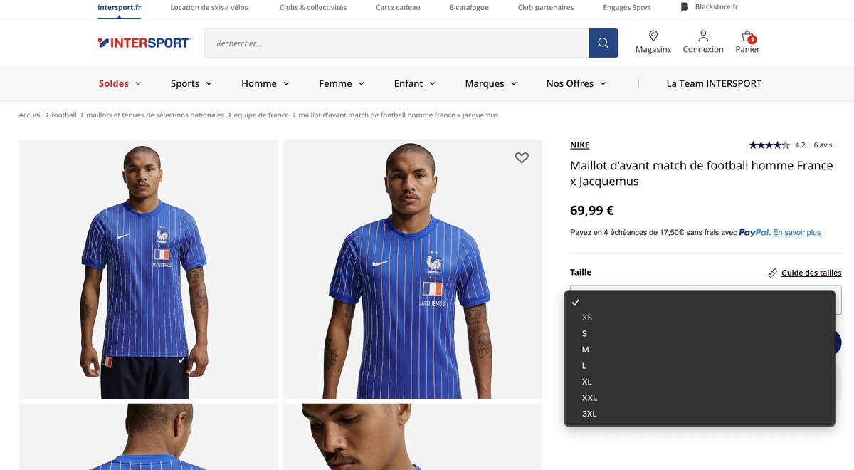 CaminoTV's tweet photo. 70€ chez intersport la mif 

lien : https://t.co/WtsEEf5MpE https://t.co/TGRTjtMUcK