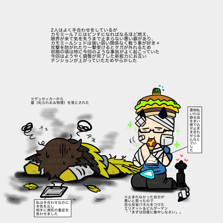 hosidukiyo3kuro's tweet photo. 【カモミールレコード】
⚔️（🪶）🍔 https://t.co/5ZOXxw7vuA