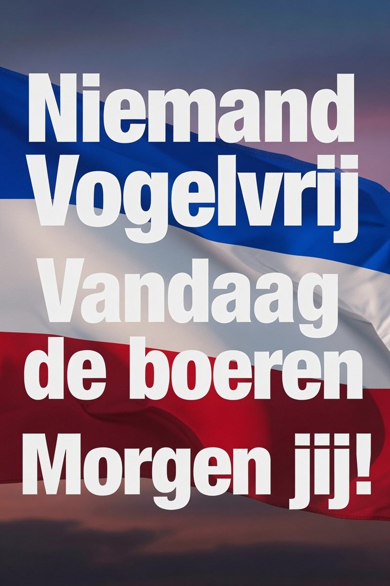 superjan's tweet photo. Boeren burgers, ondernemers, truckers en vissers. Graag verspreiden. https://t.co/Cfjw9gCdmS