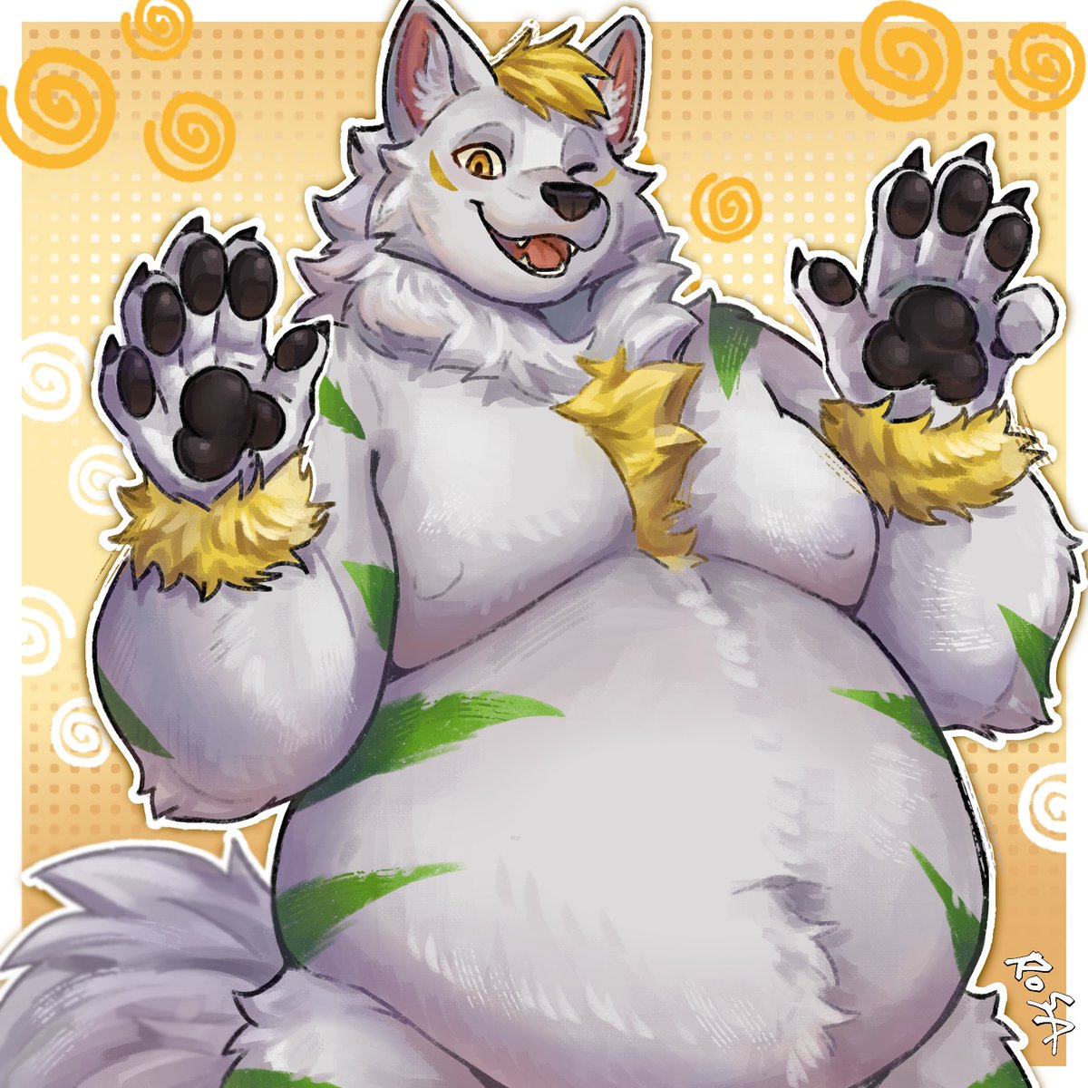 heulendenmondan's tweet photo. 肉球肉球!!🐾
🎨: Rosa Liesel https://t.co/LK6Ie1CxM6