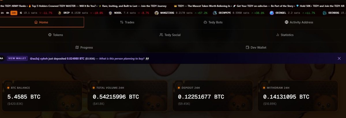 Tedy2206's tweet photo. TEDY Home is now live.

Built to make navigating TEDY platform easier for everyone. 

Stay tuned more will be coming soon 🐻🥂 https://t.co/xnTtK6u42S