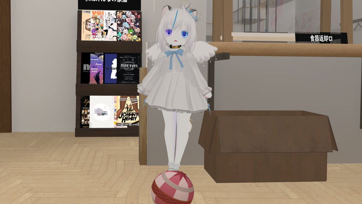 VRC_suiminn04's tweet photo. 7/27
カッチェに行きました。
今日はあさねこちゃんが出勤です
よるねこちゃんはお休みで悲しんでたので猫じゃらしで遊んであげたらシュッシュッとボクシング練習しました。
つよいねこちゃんだ
#VRC猫カフェカッツェ https://t.co/0pM3Ielz2n