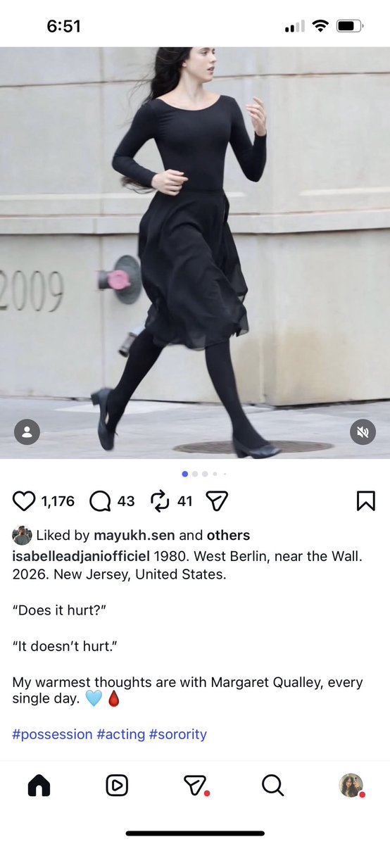 deathstyles's tweet photo. they got isabelle adjani posting about new jersey https://t.co/M9zc33ghKf