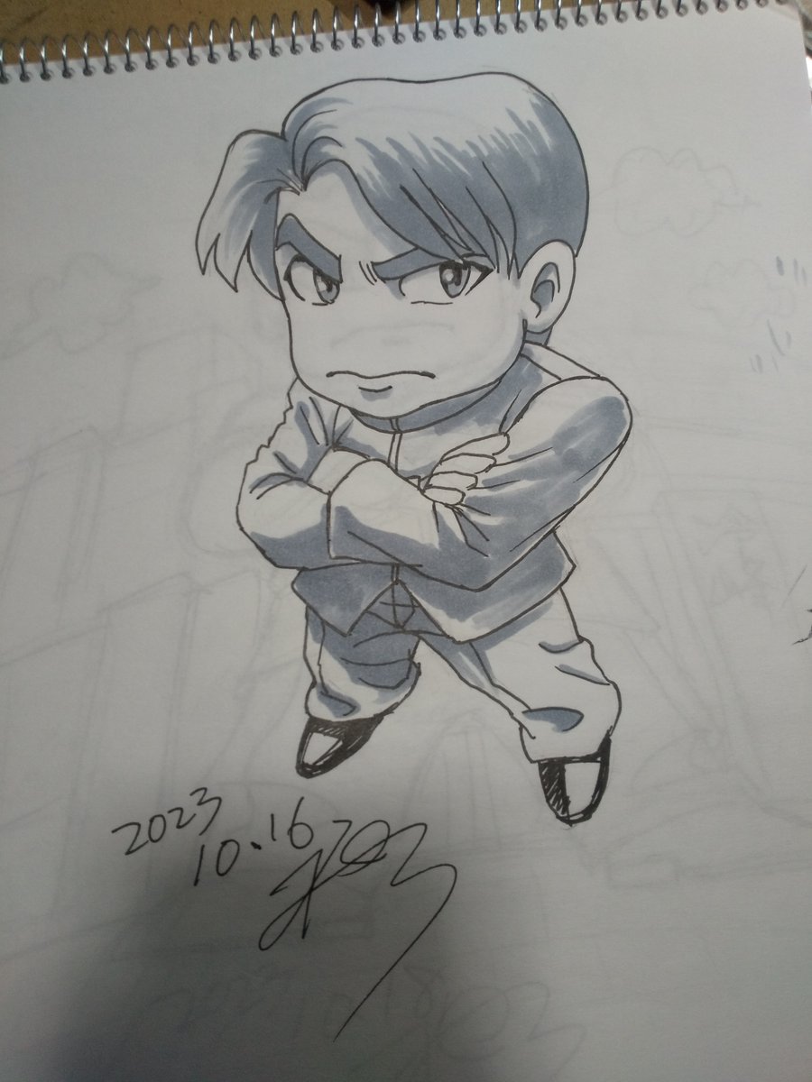 food2han's tweet photo. 過去絵、多分こっから派生したイラスト等の初期ラフとかだったりする😅 https://t.co/cUdmwavZlB