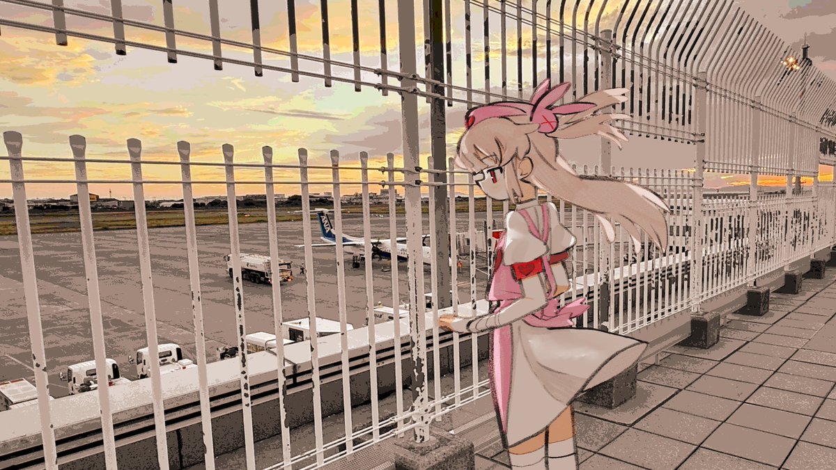 shinpashi's tweet photo. 見送る側 https://t.co/aQva5ah4ap