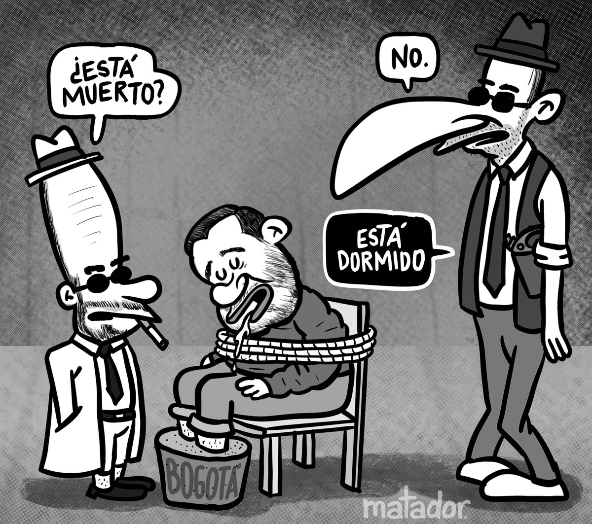 Baldor2014's tweet photo. @Matador000 Un Abogánster que representa el fascismo mafioso (la gobernanza narcoparamilitar) que ha gobernado en Colombia ahora impone por el desprecio a Bogotá un "Gerente para Bogotá" para que se hunda en el abandono que la sumió Gañan el de la famiempresa electoral y pupilo de Peñalosa https://t.co/NsTUwa4gbN