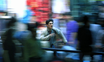 Gibboanxious's tweet photo. Chunking Express (1994) 

dir. Wong Kar-wai https://t.co/Of4aZxMdkW