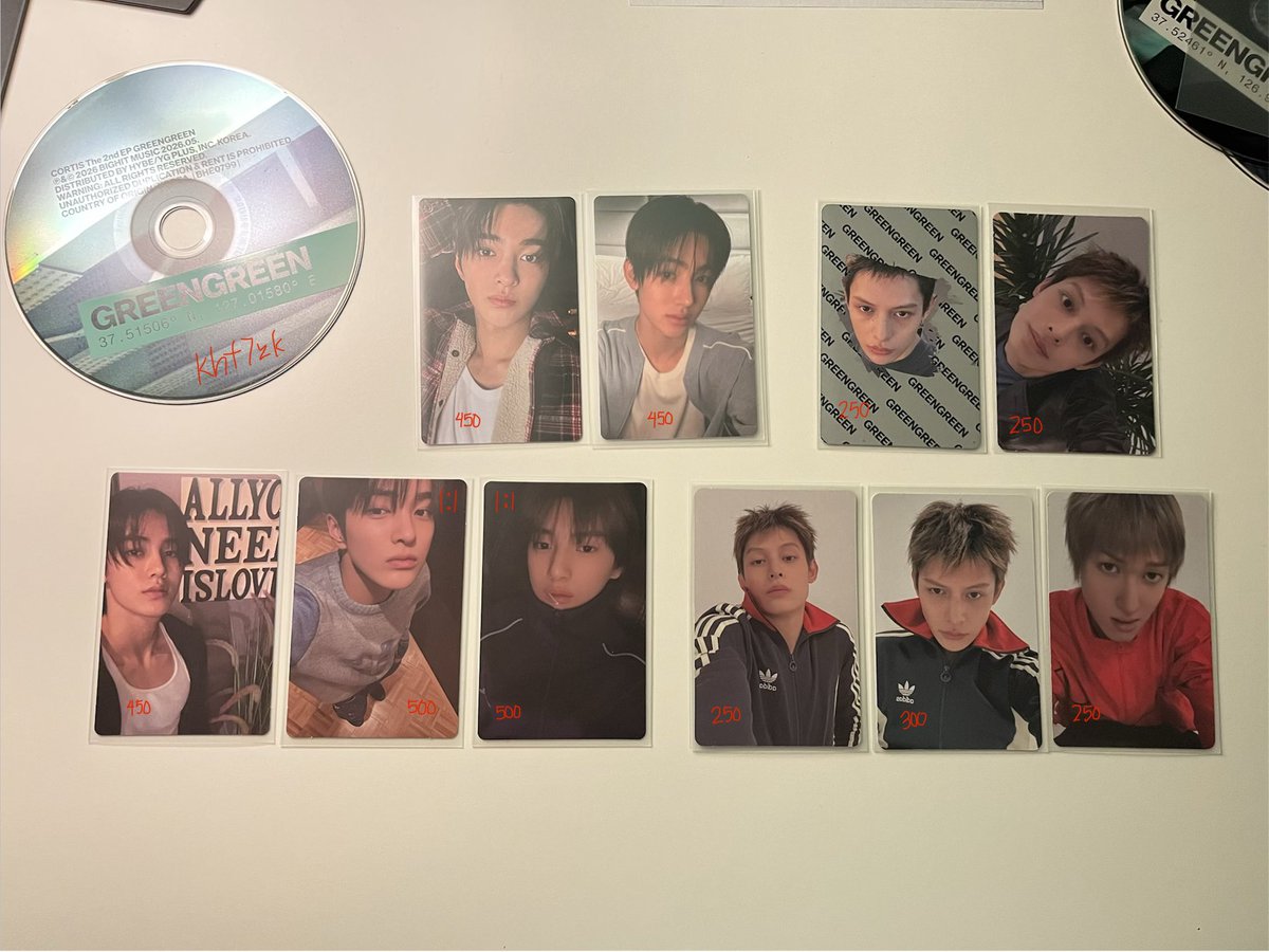 kht7zk's tweet photo. WTS / LFB 

CORTIS GG PC

Official | Mint condition
— payo/dop 2days
— price on pic

💸 MOD: GCash
🚚 J&amp;T

❌ No bogus buyers, rush

DM if interested. RTs are highly appreciated! 🤍

#CORTISWTS #CORTISPH #Martin #James #Jju #Sean #Keonho #GREENGREEN https://t.co/2grnq3xRRs