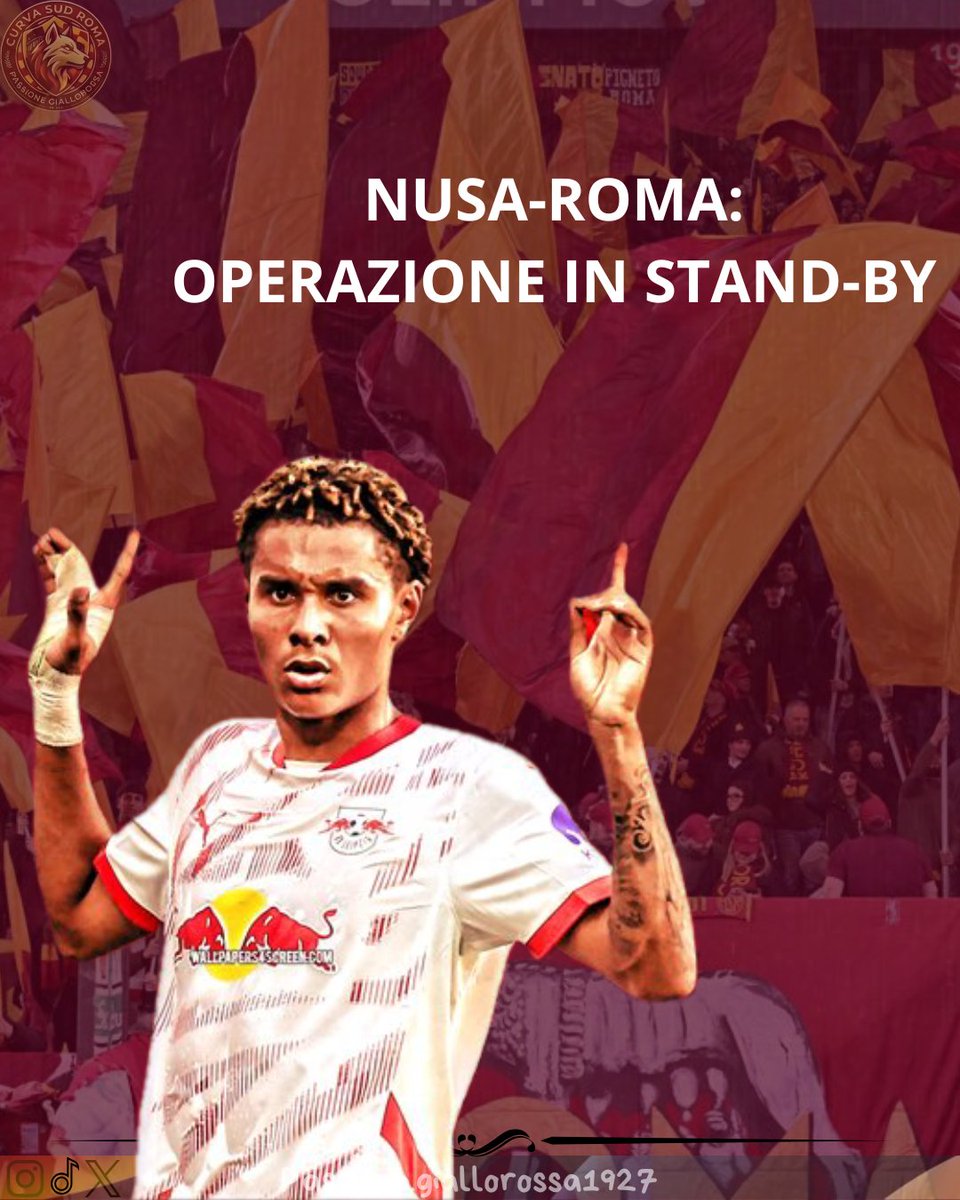 passgia1927's tweet photo. 🚨🇳🇴 Situazione #Nusa-#ASRoma 

⏱ La deadline per il calciatore era fissata a stasera, ma il norvegese ha preso ancora tempo prima di aprire definitivamente ai giallorossi, seppur abbia già dimostrato interesse nel progetto tecnico della #ASRoma. #Nusa. Bisogna attendere ancora. https://t.co/WbgTHCIWZX
