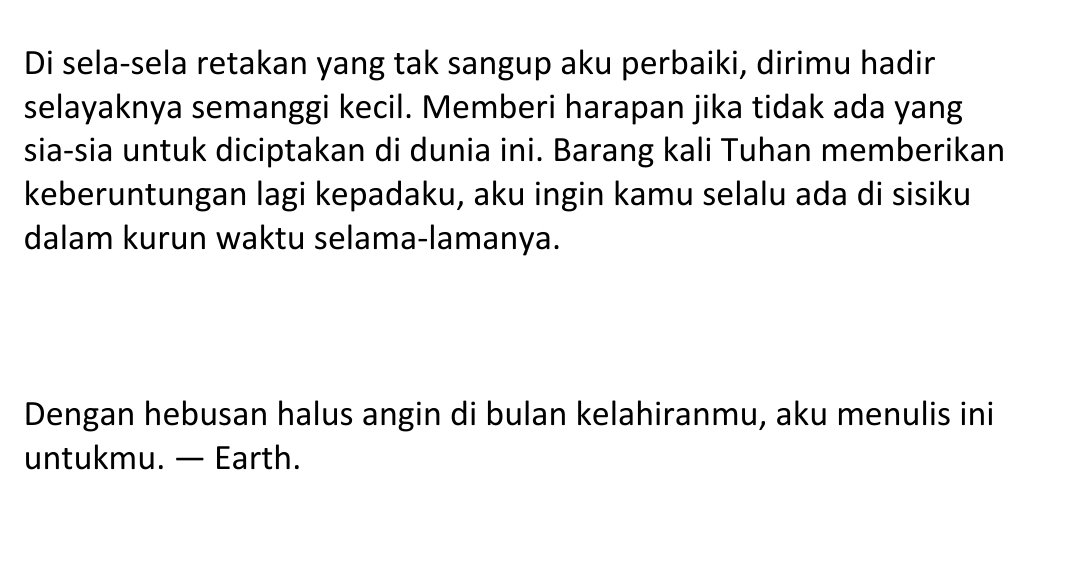 poetjsuh's tweet photo. — di sela-sela retakan.

EarthMix oneshoot AU. https://t.co/SrfxjhdagE