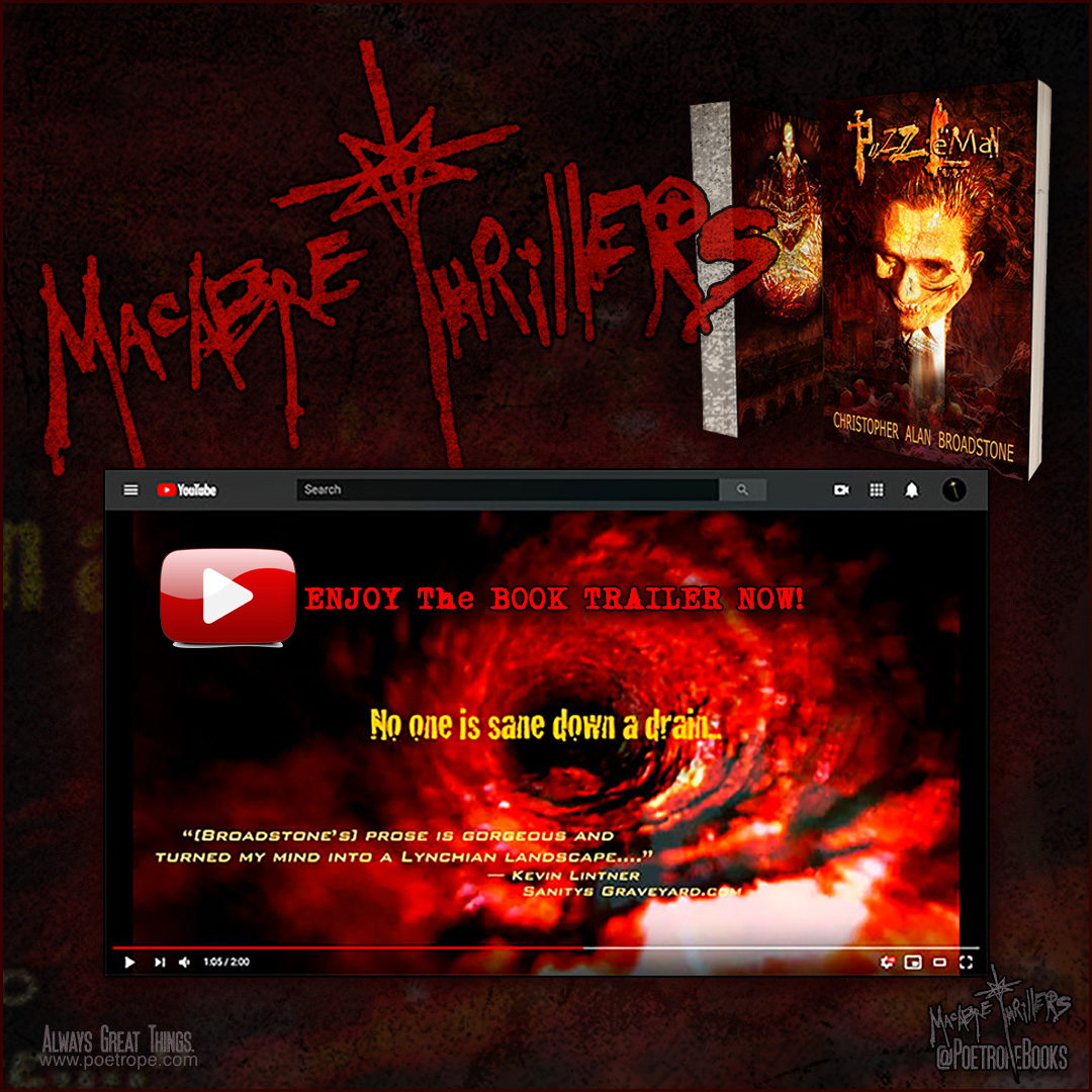 CBroadston8232's tweet photo. ‘PUZZLEMAN’ –– BOOK TRAILER!
https://t.co/HIn3FaknsX

A MACABRE THRILLER for those who love POE, Clive BARKER, and The TWILIGHT ZONE.

PLEASE VISIT –– https://t.co/NlpYLCZT93 –– In BOOKS

#horrorbooks #horrorfanatic #horrortale #thrillerbooks #booktok https://t.co/tsa4gjSDur
