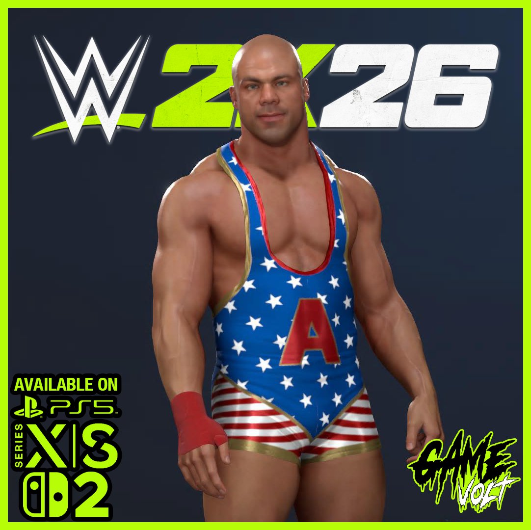 GameVolt1's tweet photo. Download @RealKurtAngle's Armageddon 2004 attire now available on #WWE2K26 for PS5, Xbox Series X|S and Switch 2.

Search "Gamevolt" to find on Community Creations.

Account: Gamevolt_WWE https://t.co/3ZwaT7yhce