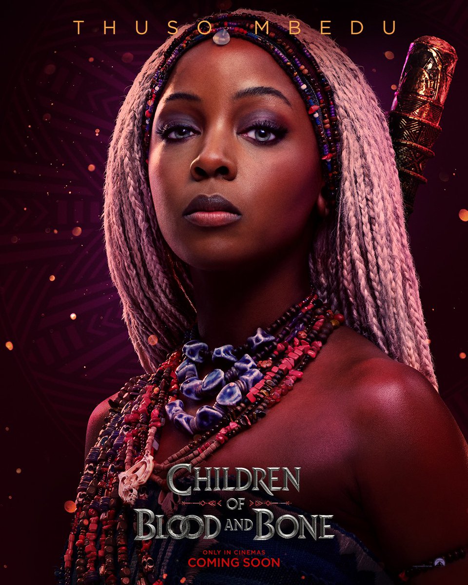 ParamountAU's tweet photo. Thuso Mbedu is Zélie. #ChildrenOfBloodAndBone https://t.co/vM5E2pvfz4