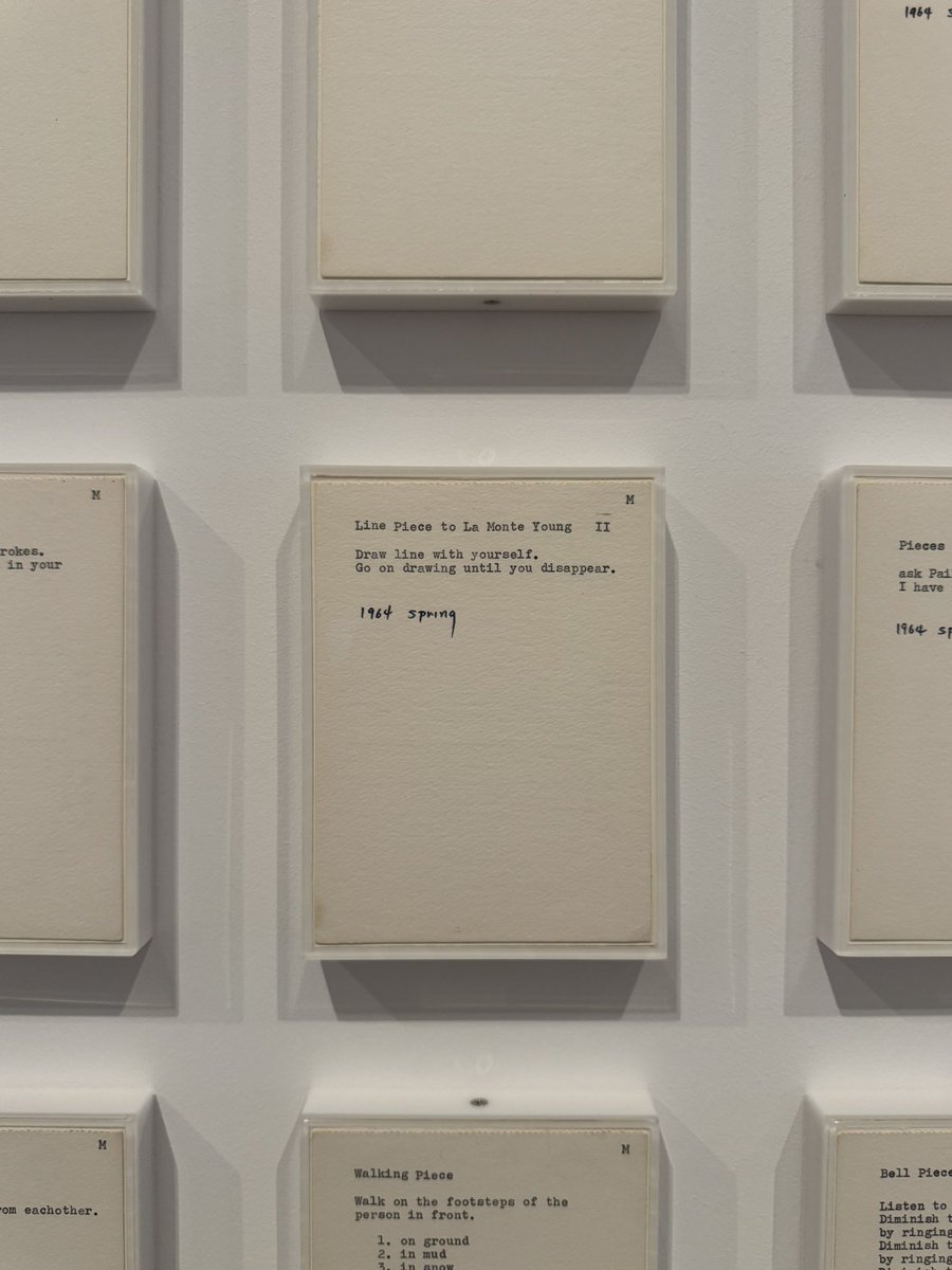 muroshimo's tweet photo. Finally made it to Yoko Ono, 'Music of the Mind' at The Broad in DTLA. ✨ https://t.co/Thhioc5aeU