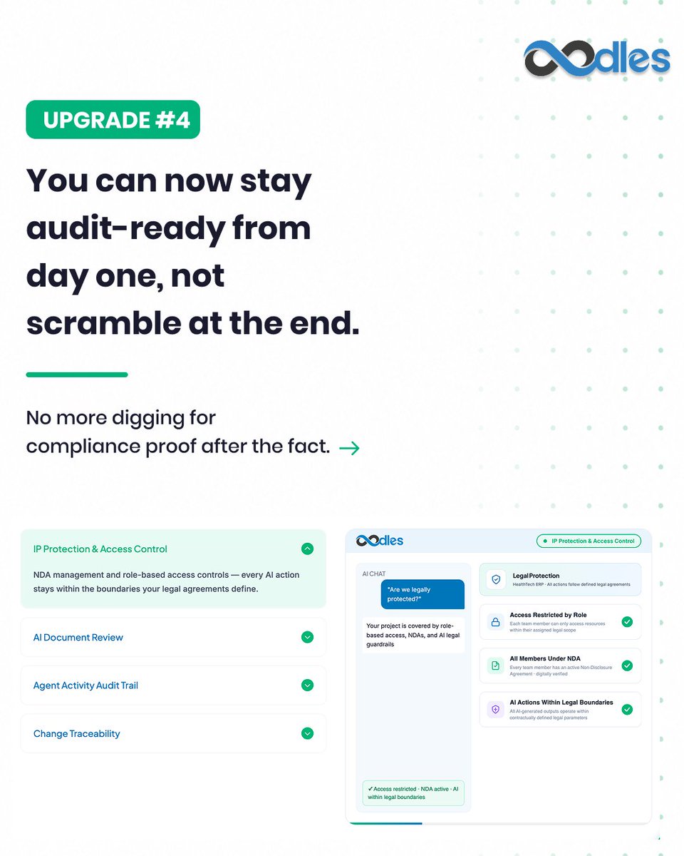 oodles_platform's tweet photo. Why does every project feel in control... until it isn't?

The Oodles Platform brings AI-powered planning, execution, quality, and compliance into one connected workspace.

One platform. Every project. Smarter delivery.

#OodlesPlatform #ProjectPlanning #AI #SoftwareDevelopment https://t.co/aIqGDUV6k0