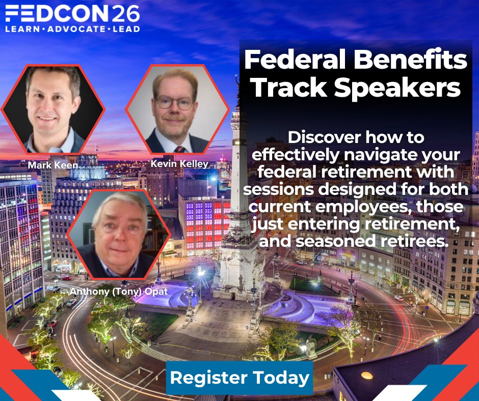narfehq's tweet photo. Make the most of your federal benefits with expert-led sessions at #FEDcon26. Explore estate planning, Roth conversions, FERS, TSP investing, Medicare & FEHB/PSHB, veterans benefits, & more.
View the full program: https://t.co/0c3G3tNeVz
Register today: https://t.co/PJZYuDXlid https://t.co/zaveXYrj2H
