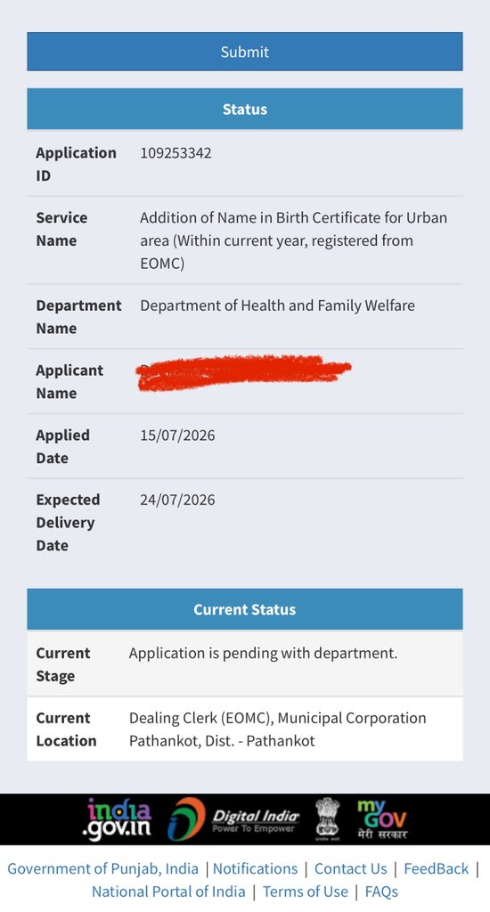 rexofownrealm's tweet photo. @CMOPbIndia @BhagwantMann I request to expedite the processing as Govt works in @AamAadmiParty Govt is very slow and demands money by lower clerical staff. Please get the name updated soon. https://t.co/xABVrpF82M