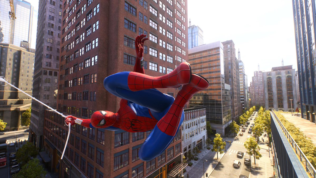 Superpod19's tweet photo. Here are some photos I took with the new costume🤩🤩🤩🤩 #spiderman #brandnewday https://t.co/oCMoc0Np4C