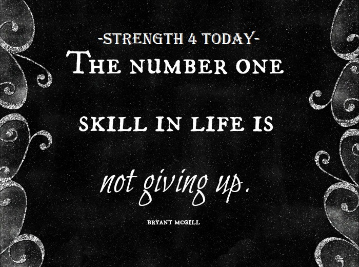 Strengthfor2day's tweet photo. The Number One Skill In LIFE Is
Not Giving Up.
--Bryant Mcgill
#Number1 #Skill #Life #NotGivingUp #StayStrong #Resilence #RecoveryPosse #Strengthfor2day https://t.co/UqhdQRhZoI