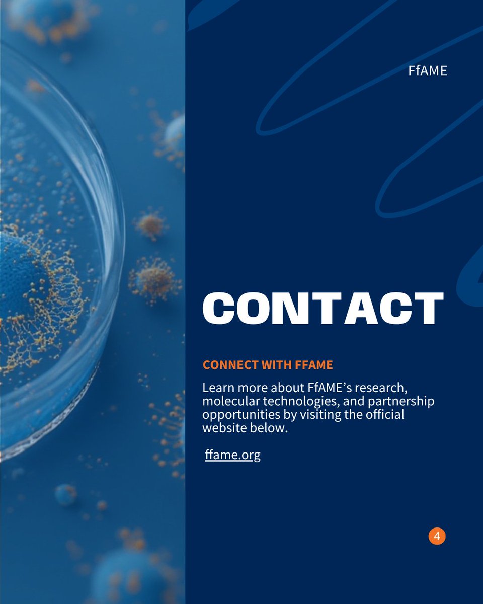UFAccelerate's tweet photo. The Foundation for Applied Molecular Evolution (FfAME), a @UFAccelerate client, is revolutionizing molecular science to explore new ways biology may aid in developing the next generation of diagnostic tools.
π Learn more: https://t.co/MynHWFaMfJ
#FfAME #Biotech https://t.co/9g4Ty3Y56v