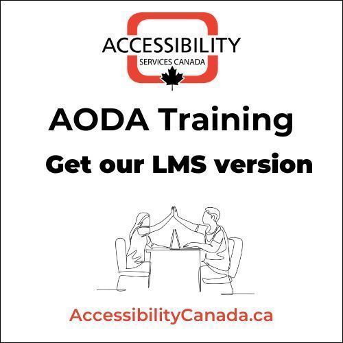 AODAontario's tweet photo. All #nonprofit &amp; #business in #Ontario need to train their #staff and #volunteers on the #AODA. 

Compliance reports are due by Dec. 31, 2026.

Purchase individual seats in our AODA course or purchase the course for your LMS: https://t.co/yTrVayNyDN

#accessibility #inclusion #HR https://t.co/0E087Pbkx7