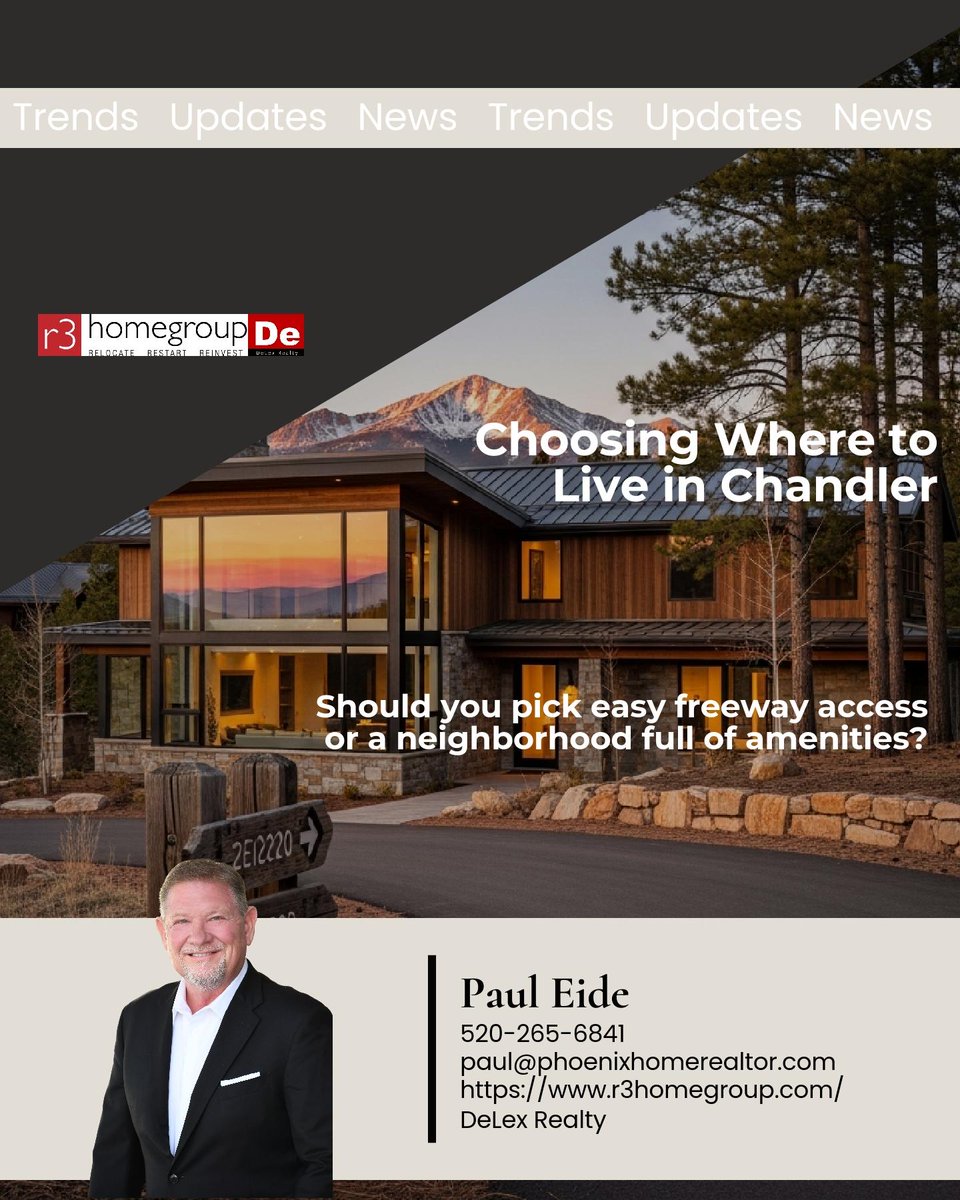 Paul_Eide_MN's tweet photo. Living close to Chandler’s freeways makes commutes smoother, but amenity-rich neighborhoods can mean more family time and recreation. 🚗🏡

Would you trade a quicker drive for lifestyle perks? https://t.co/VFQmj6CXIM
