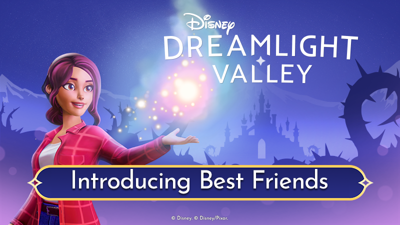 DisneyDLV's tweet photo. Friendship just got an upgrade!

With the Pixel Perfect Update, you can now become Best Friends with Level 10 Villagers and unlock powerful limited-time bonuses while hanging out. Learn all about it here - https://t.co/TTLfZOWUlJ https://t.co/K3nX4IJwm8