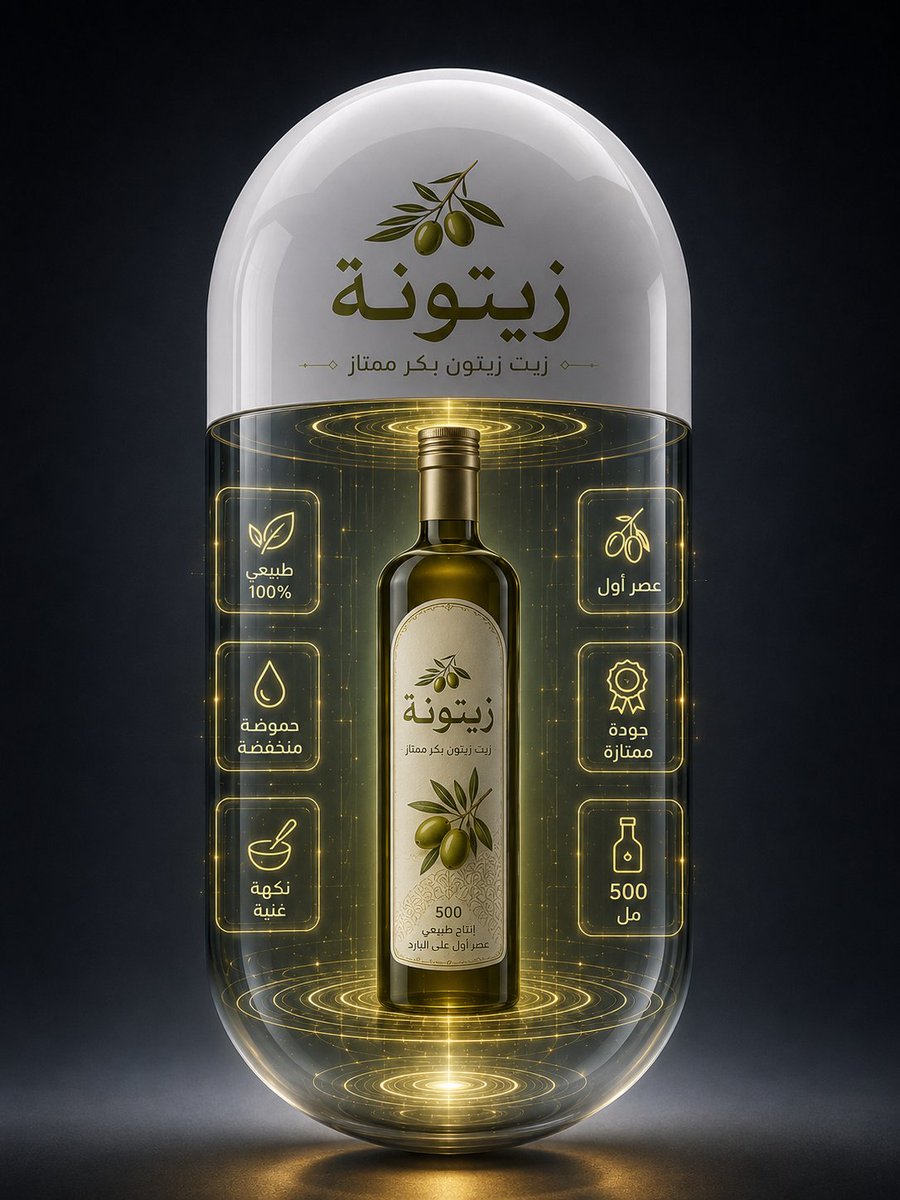 AI_News_AR's tweet photo. منتجك قد يكون ممتاز لكن طريقة عرضه تخليه يبدو رخيص

صمم اعلانا مستقبليا لمنتج [اسم المنتج] داخل كبسولة زجاجية فاخرة مع كروت مزايا مضيئة ومنظمة داخل الكبسولة واضاءة سينمائية وهوية تناسب المنتج وتصميم اصلي بدون علامة مائية

#برمبت #الذكاء_الاصطناعي #prompt #chatgpt https://t.co/khsPtT47RT