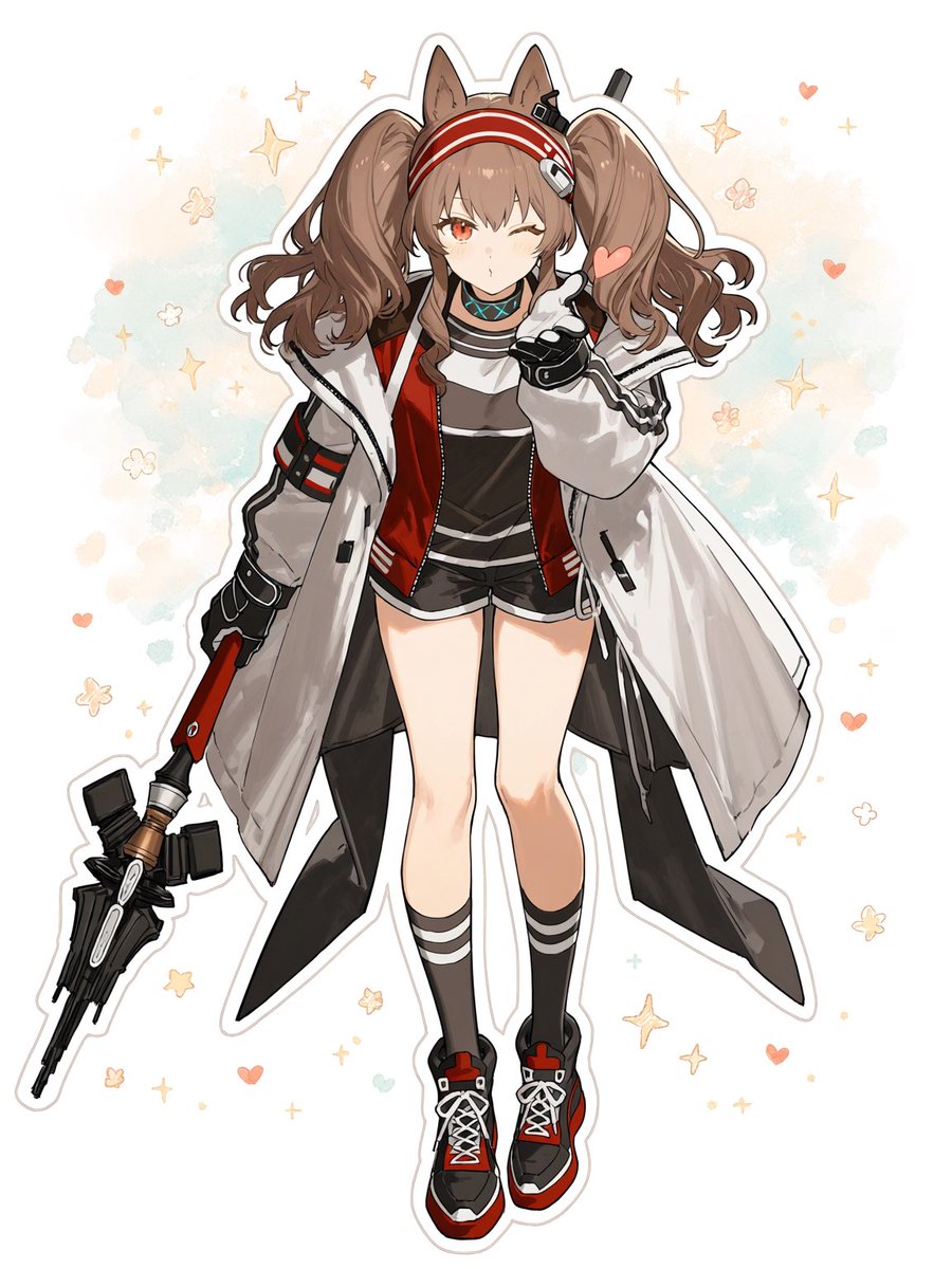 takami420's tweet photo. チュー😚
#アンジェリーナ 
#アークナイツ
 #Arknights https://t.co/WqKZvYd5hD